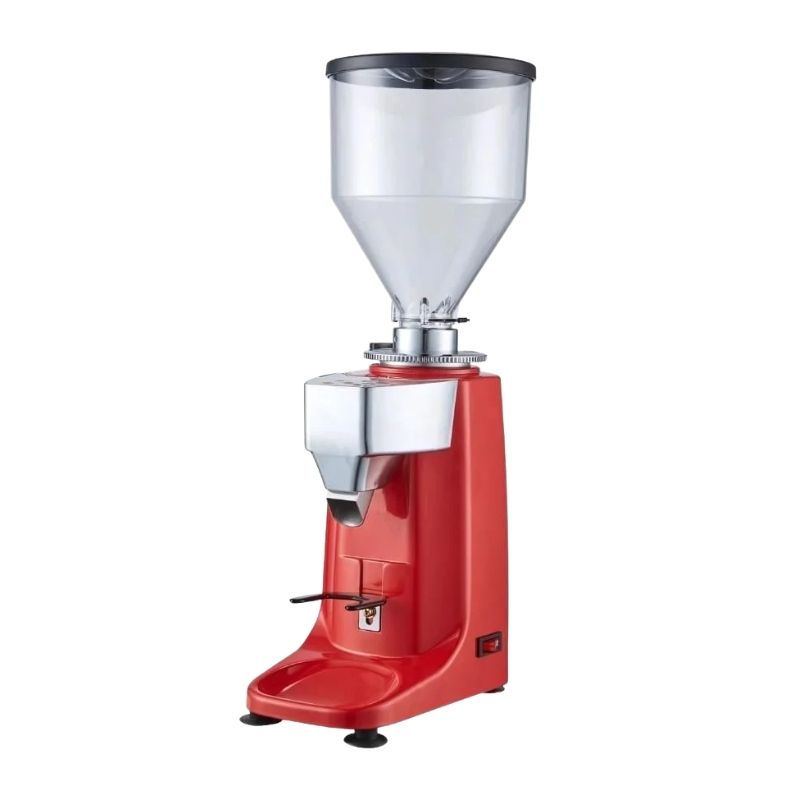 Vosco VKD-25-K Dozaj Ayarlı Tam Otomatik Kahve Değirmeni - Kırmızı